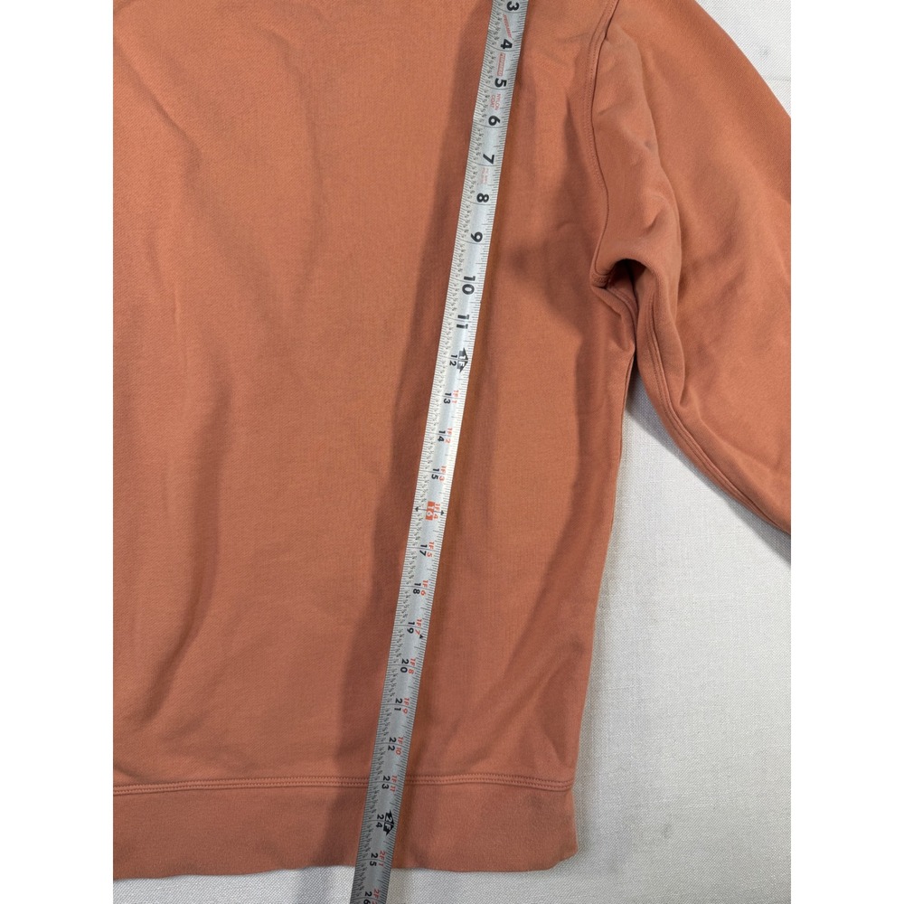Lululemon Perfectly Oversized Crewneck Sweatshirt Orange Terracotta Size 8 - Picture 7 of 7